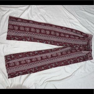 BOHO STRIPE FLARE PANTS